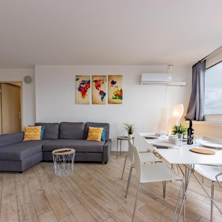 Le Pierre Cazeneuve vue et climatisation - Appartamento con 2 Camere da Letto - 13