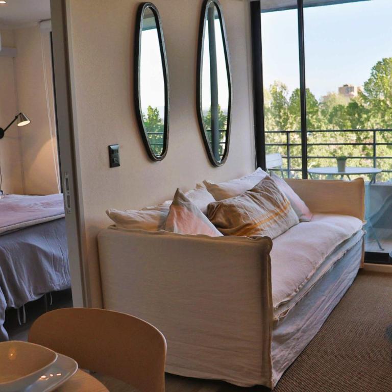 HOM l Depto 2D2B 3PAX Cerca del Movistar Arena - Apartamento - 54