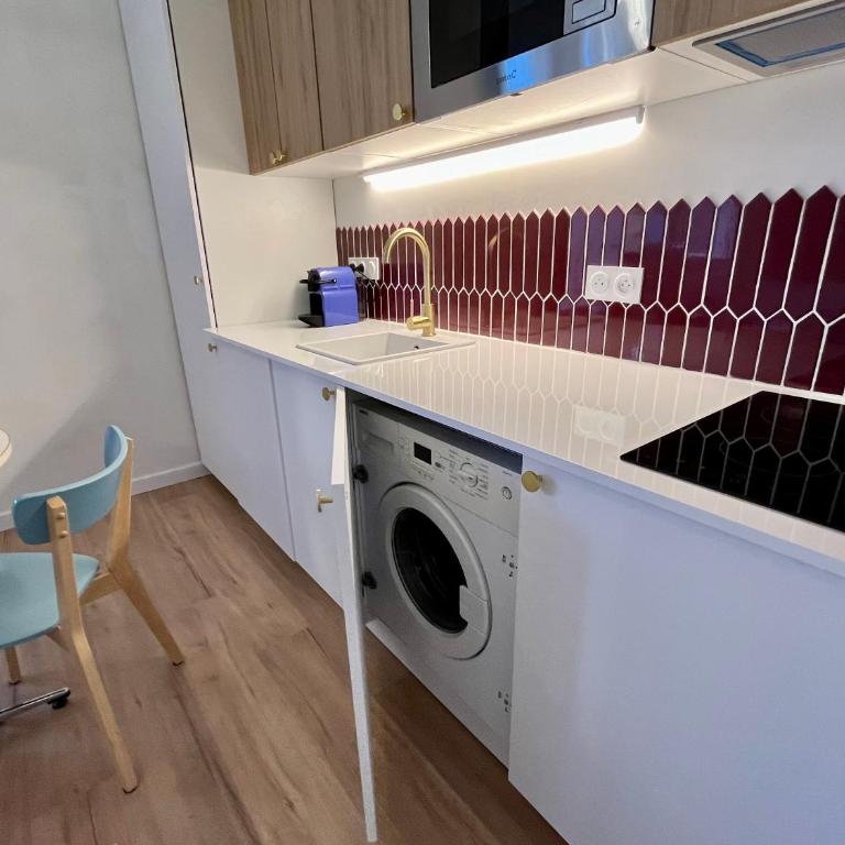 Le Bellegarde - hypercentre et jacuzzi - Appartement 1 Chambre - 18