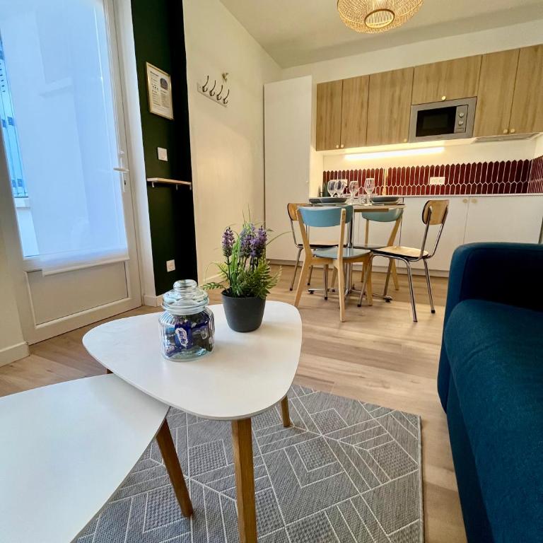Le Bellegarde - hypercentre et jacuzzi - Appartement 1 Chambre - 19