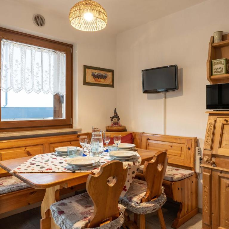 Trilo Ciasa de l'Ora - Apartment mit 2 Schlafzimmern und Balkon - 14