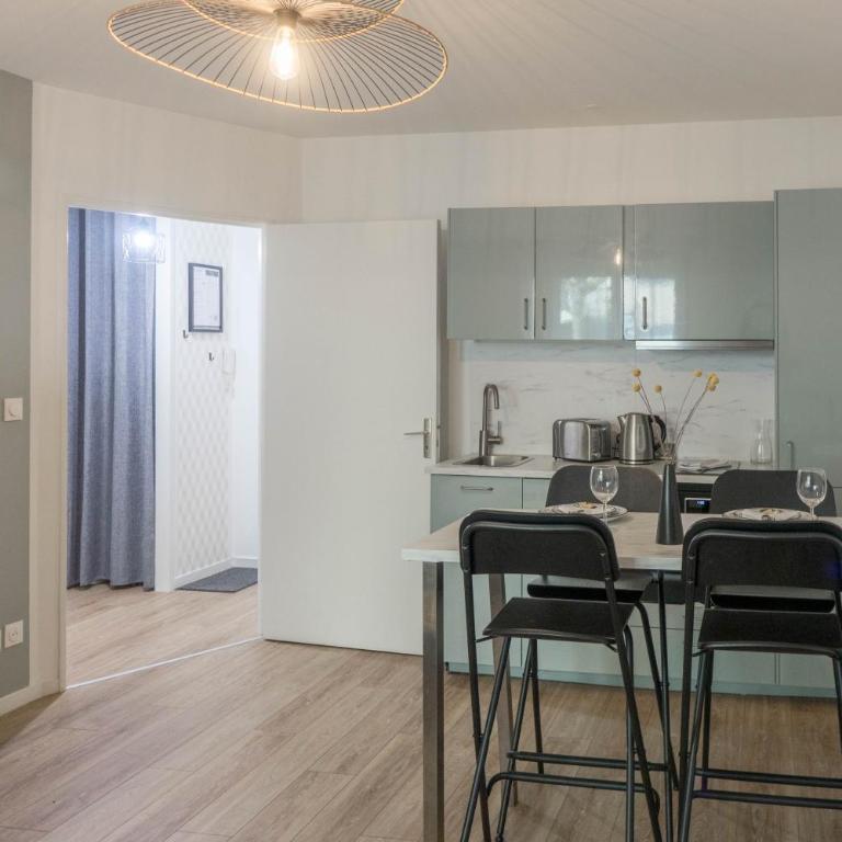 Orléans - Appartement T2 avec parking privé - Douce Harmonie - Apartamento de 1 dormitorio - 5