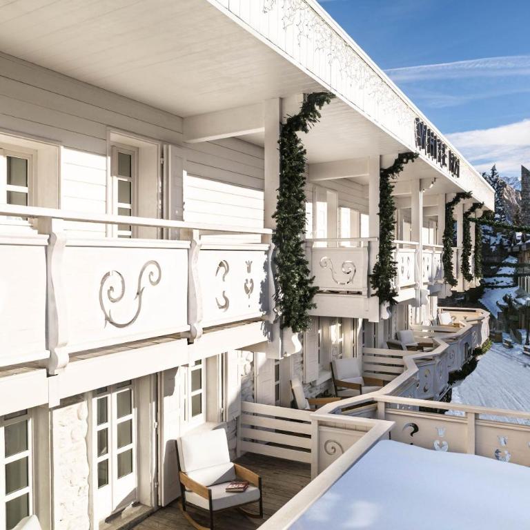 White 1921 Courchevel - Chambre Double avec Terrasse - 2