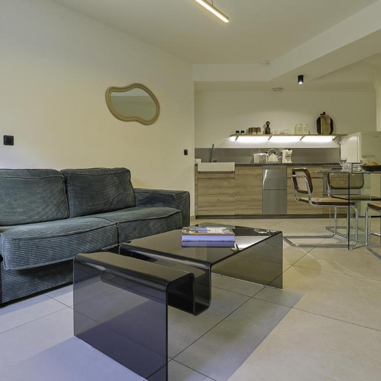Superbe Appartement 1 chambre avec clim, terrasse et parking - Apartment mit 1 Schlafzimmer und Garten - 2