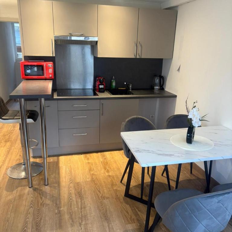 HYPER CENTRE dans remparts vieille ville 1er étage , possible tout faire a pieds - Appartement 1 Chambre - 12