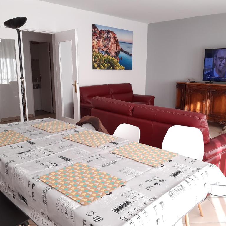 Spacieux et lumineux T5 avec 4 chambres, au centre-ville de Mulhouse, grand balcon, grand écran plat - Apartment mit 4 Schlafzimmern - 32