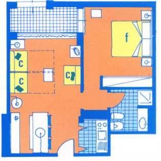 Massarella Residence Universo - Appartamento con 1 Camera da Letto - 6