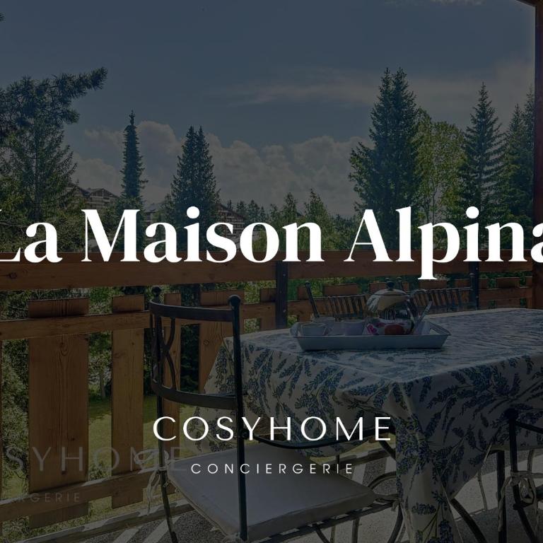Maison Alpina l Golf l By CosyHome - Three-Bedroom Apartment with Balcony - 2