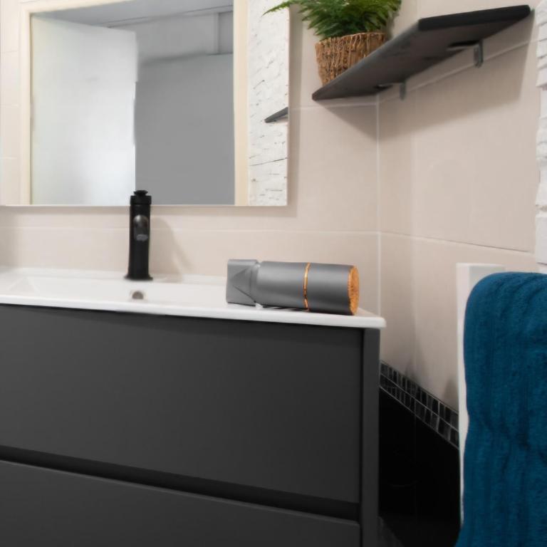 T2 Havre de paix avec Bureau & Wifi - Parking privé - Piscine & Salle sport communs - One-Bedroom Apartment - 16