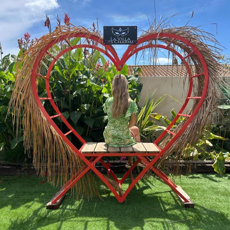 Love room jacuzzi La Villa Des Charmes - Villa 1 Chambre - 4