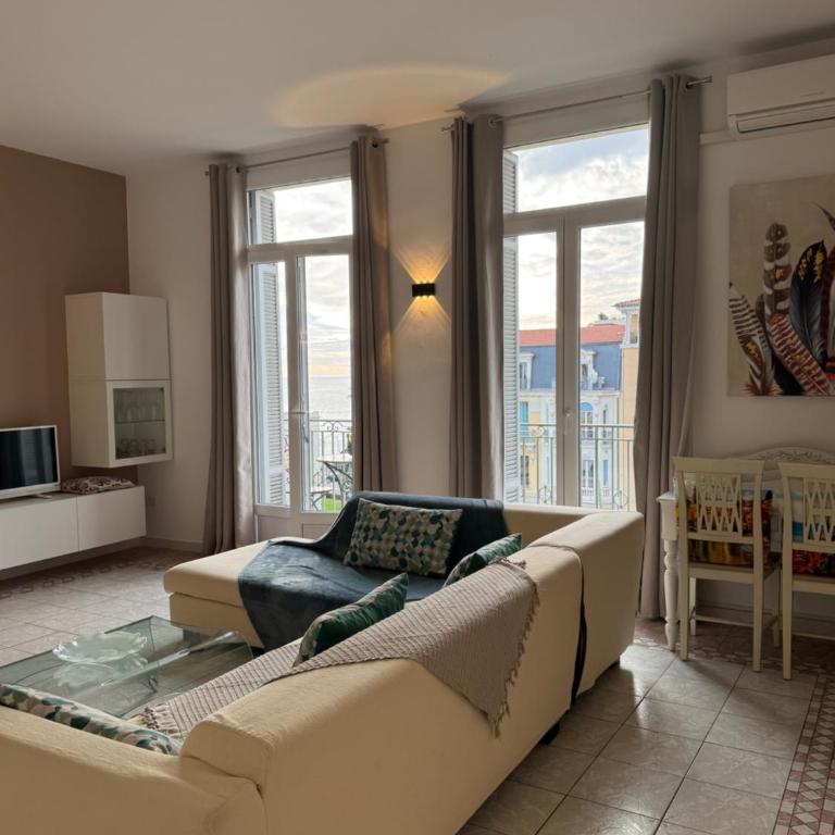 Appartement Charmant lumineux vue mer et jardin exceptionnel 3 étoiles - One-Bedroom Apartment - 19