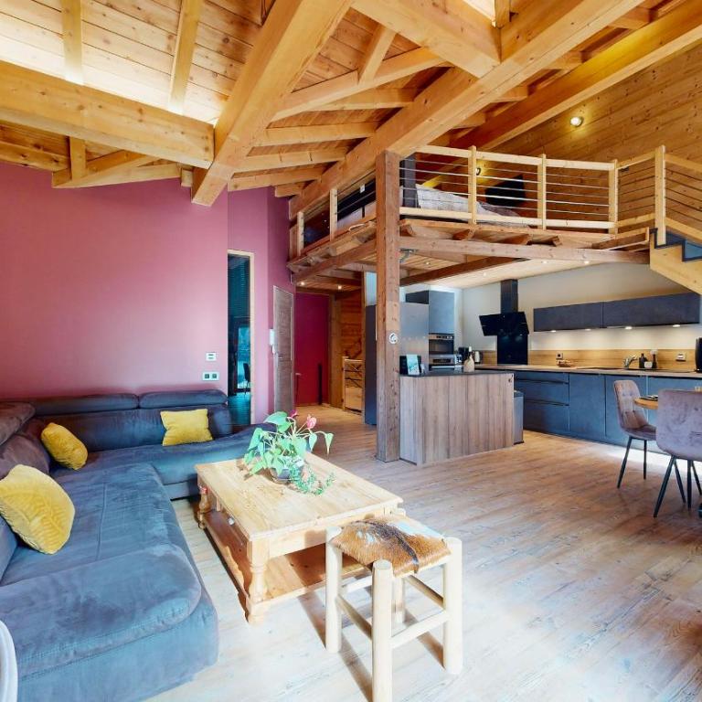 Chalet Grand Croix avec Jacuzzi privatif, Vue montagnes, Local a ski - Chalet - 1
