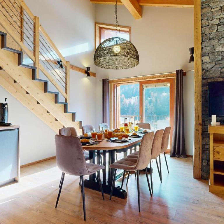 Chalet Grand Croix avec Jacuzzi privatif, Vue montagnes, Local a ski - Chalet - 5