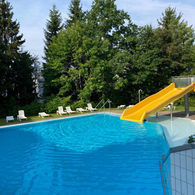 Wildwood Lodge Ferienwohnung mit Wellness - Studio mit Terrasse - 38