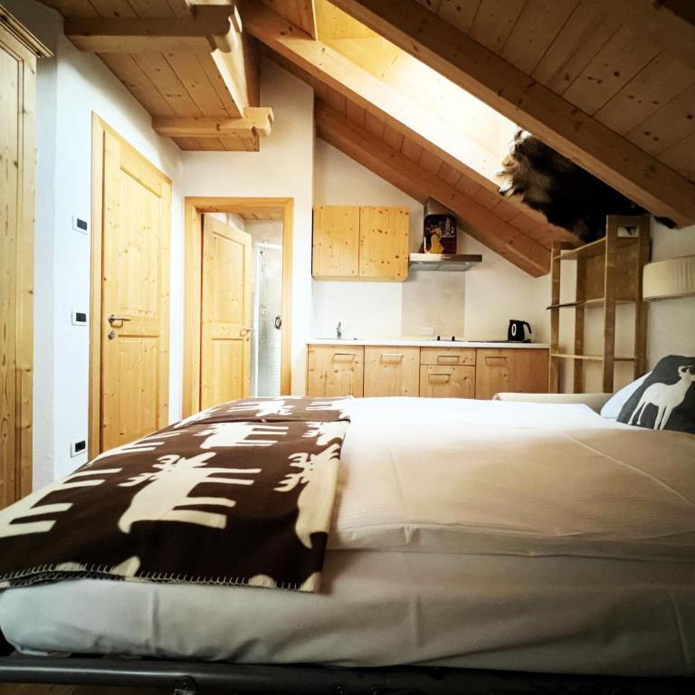 Lüch dl Mone y Chalets - Apartment mit 1 Schlafzimmer und Gartenblick - 2