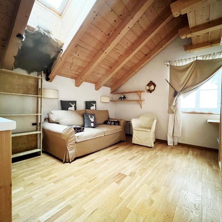 Lüch dl Mone y Chalets - Apartment mit 1 Schlafzimmer und Gartenblick - 6