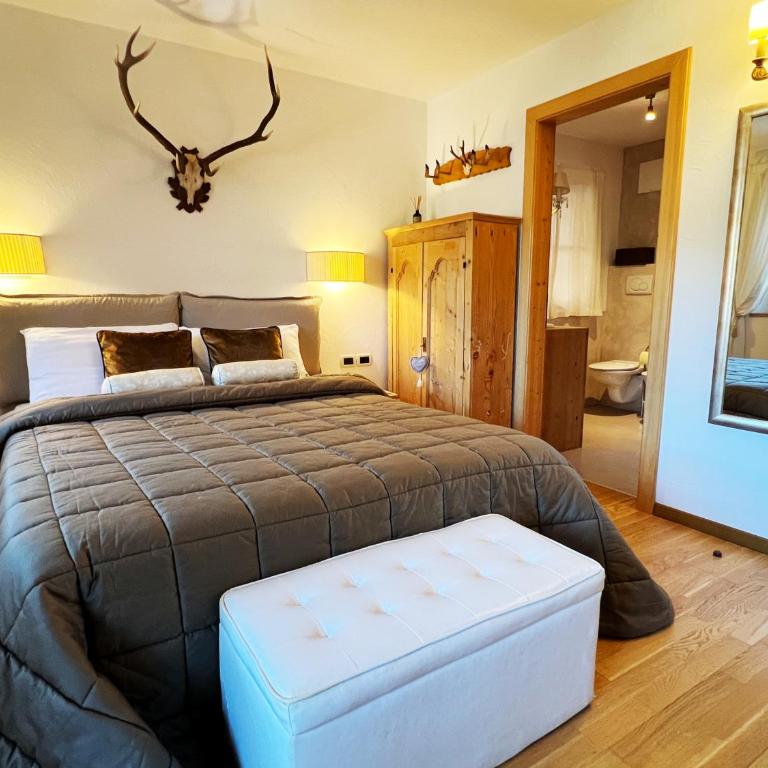 Lüch dl Mone y Chalets - Apartment mit 2 Schlafzimmern und Bergblick - 16