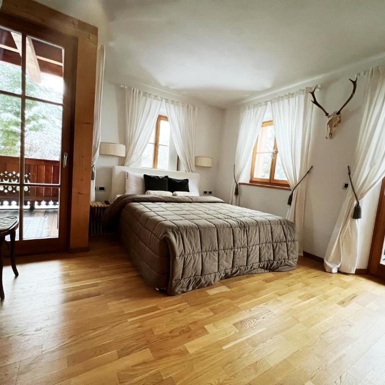 Lüch dl Mone y Chalets - Apartment mit 2 Schlafzimmern und Bergblick - 21