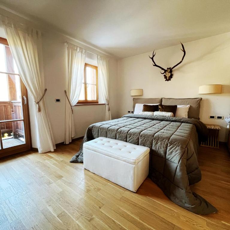Lüch dl Mone y Chalets - Apartment mit 2 Schlafzimmern und Bergblick - 1