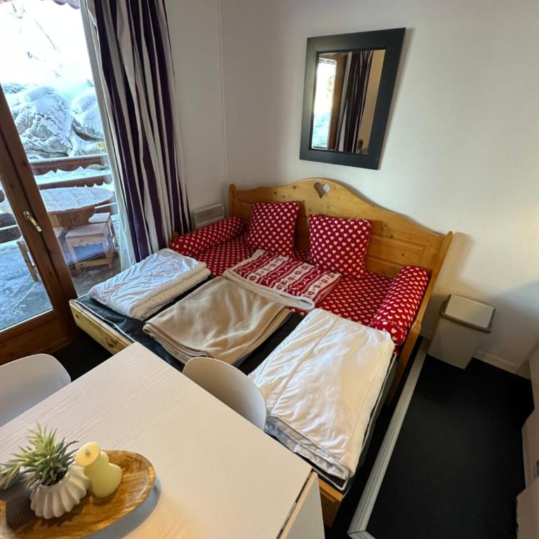 Appart Risoul 1min pistes - PMR 4-6 pers - Appartement 1 Chambre - 14