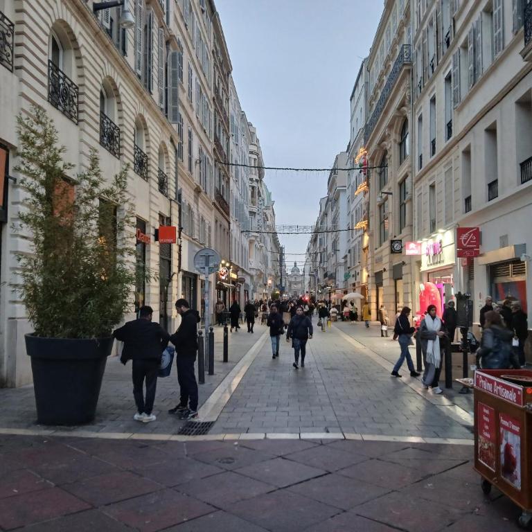 Marseille loft américain centre ville 7 personnes - Apartment mit 3 Schlafzimmern - 46