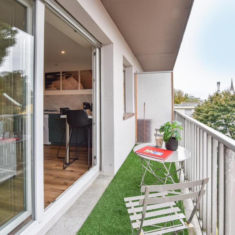 Le Repaire Du Grizzly - Appartamento Monolocale con Balcone - 8