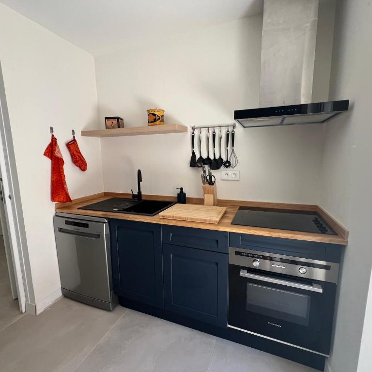 Splendide maison Solstice - Appartement 1 Chambre - Vue sur Jardin - 10
