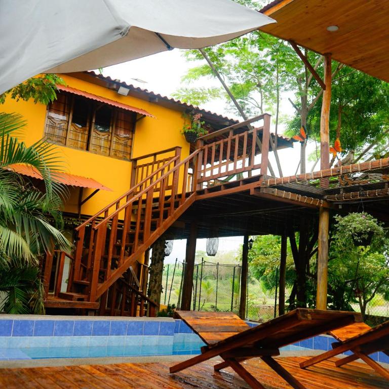 Cabaña Caminito del Sol Palmarito Beach - Three-Bedroom House - 14