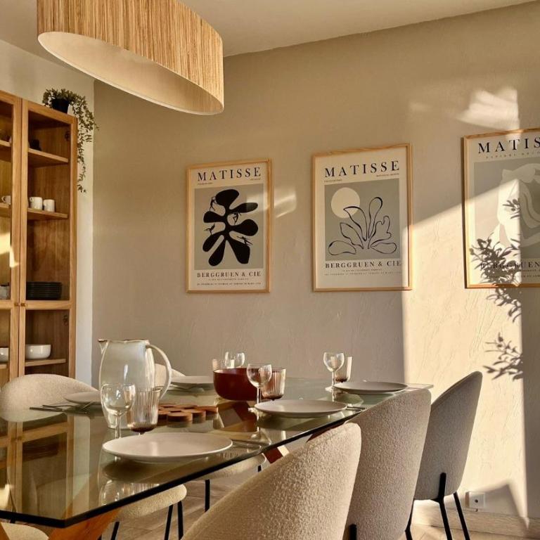 L Olivier - Vue mer - Clim - Piscine - Tennis - 6p - Apartment mit 3 Schlafzimmern - 1