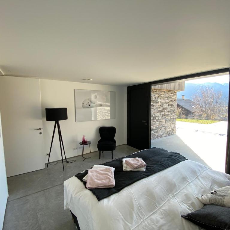 Élégant chalet contemporain - sauna - piscine -10p - Villa - 19