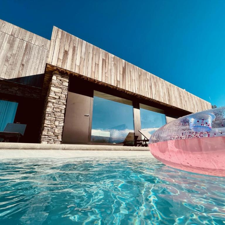 Élégant chalet contemporain - sauna - piscine -10p - Villa - 60