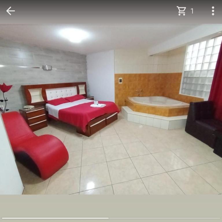 Hotel Pocollay - Habitación Doble Deluxe con bañera - 1