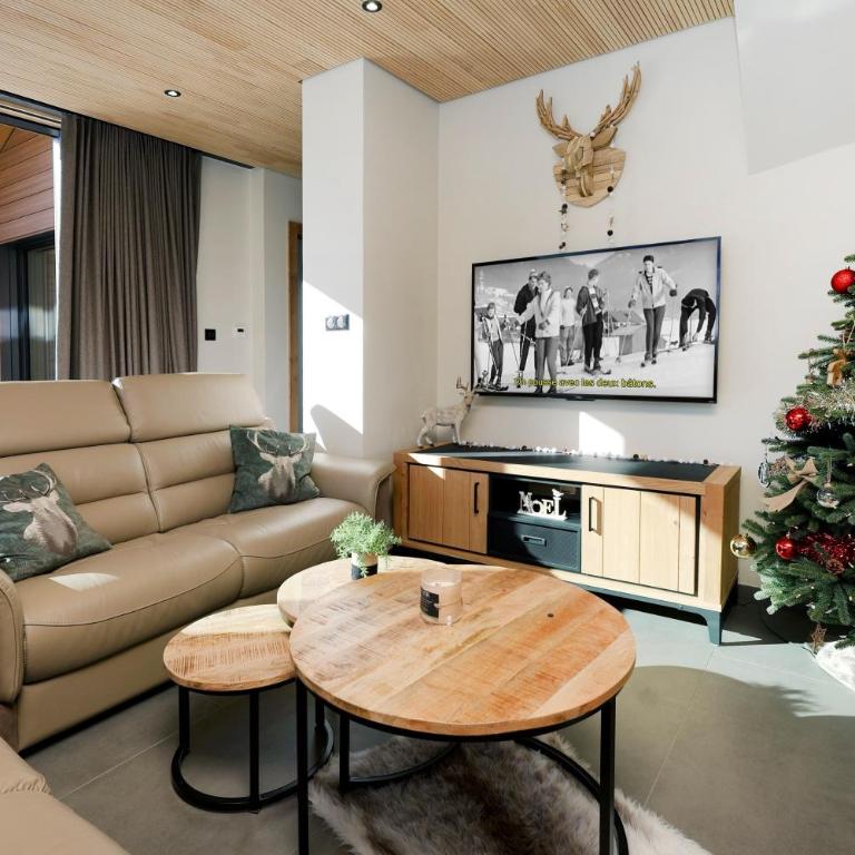 Chalets Horizon Blanc - Vue exceptionnelle Loup Blanc -Sauna extérieur Ours des Glaces -5 étoiles - Superior Chalet - 27