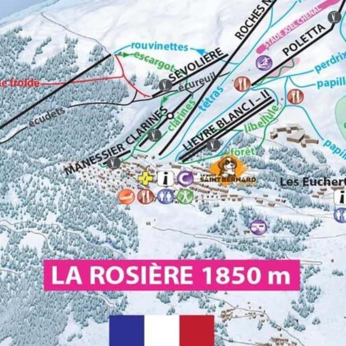 Appartement Cosy, La Rosière, 300m du téléski gratuit de Manessier - Appartement 2 Chambres - 28