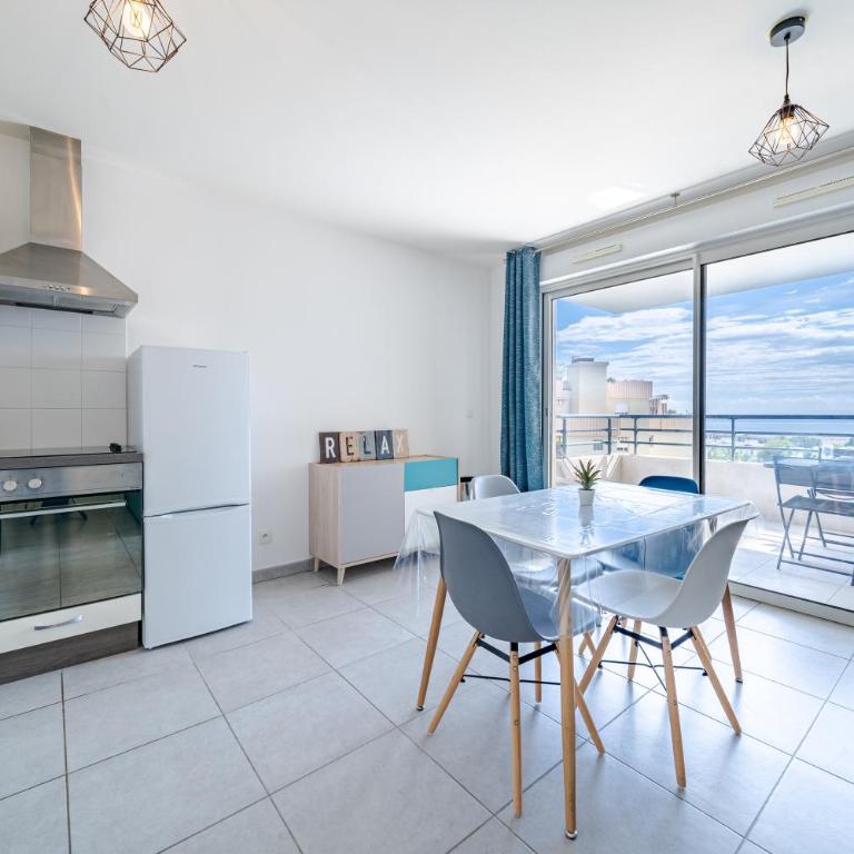 Magnifique 4 pers,Clim,parking - Appartement 1 Chambre - 6