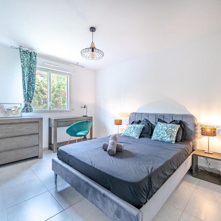 Magnifique 4 pers,Clim,parking - Appartement 1 Chambre - 8