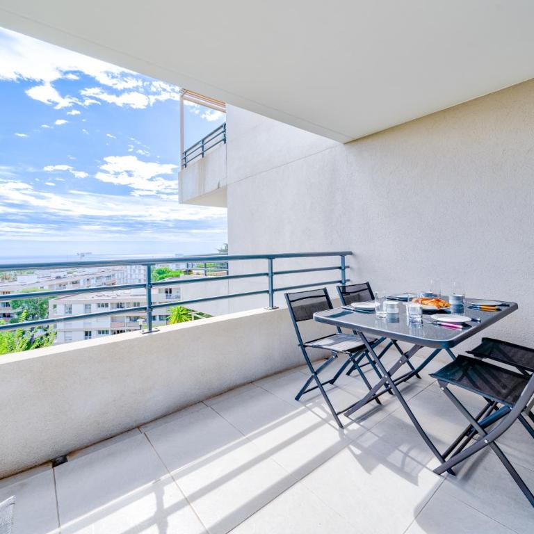 Magnifique 4 pers,Clim,parking - Appartement 1 Chambre - 12