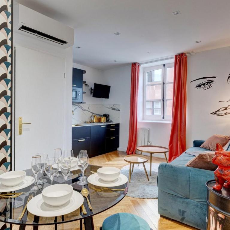 212 Suite Louboutin - Superb Apartment in Paris - Appartement - 2
