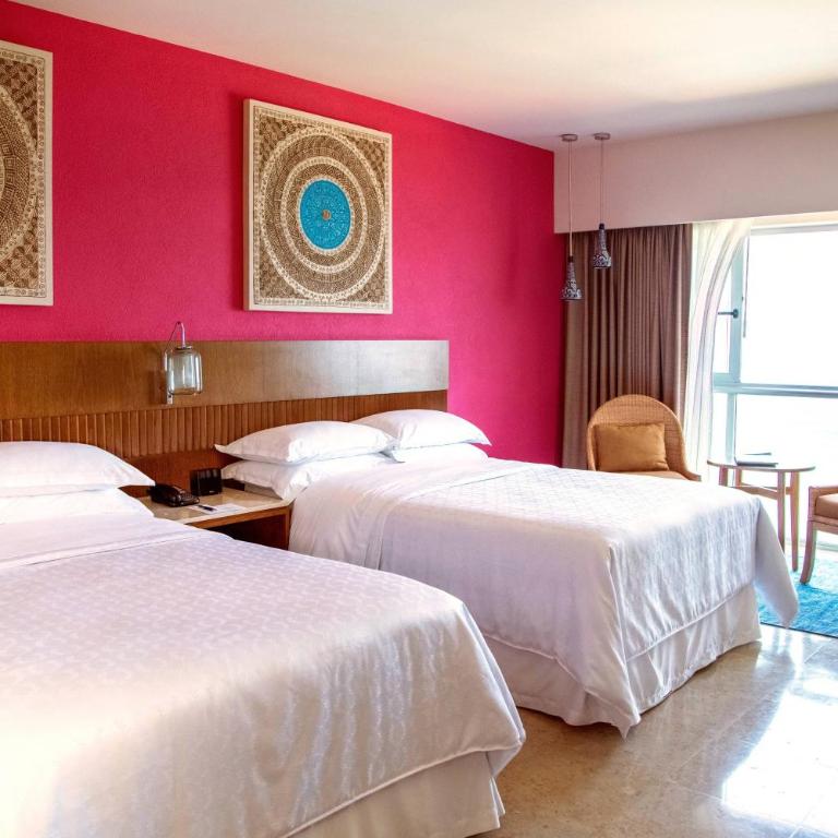 Sheraton Buganvilias Puerto Vallarta - Habitación Sheraton Club con vistas - 2 camas dobles - Planta principal - 1