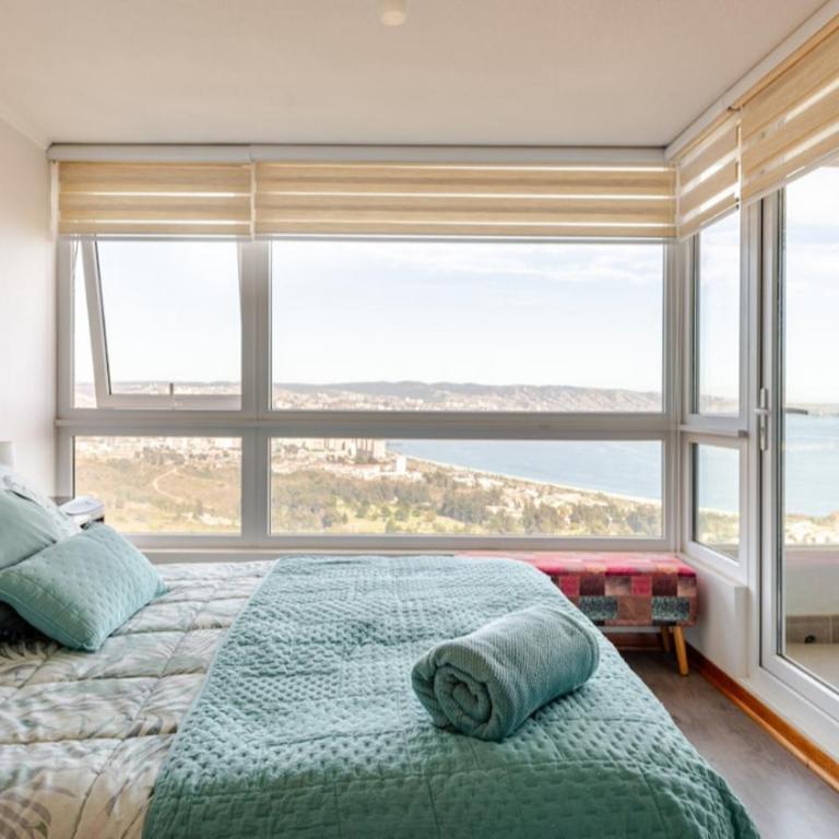 My House is Yours Espectacular Departamento Vista al Mar Temporada Verano - Three-Bedroom Apartment - 28