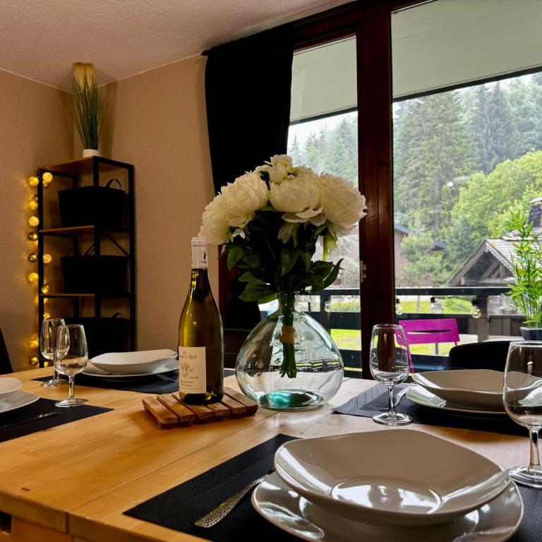 Les Esserts au pied des pistes idéal 4 personnes - Appartement 1 Chambre avec Balcon et Vue sur les Montagnes - 11