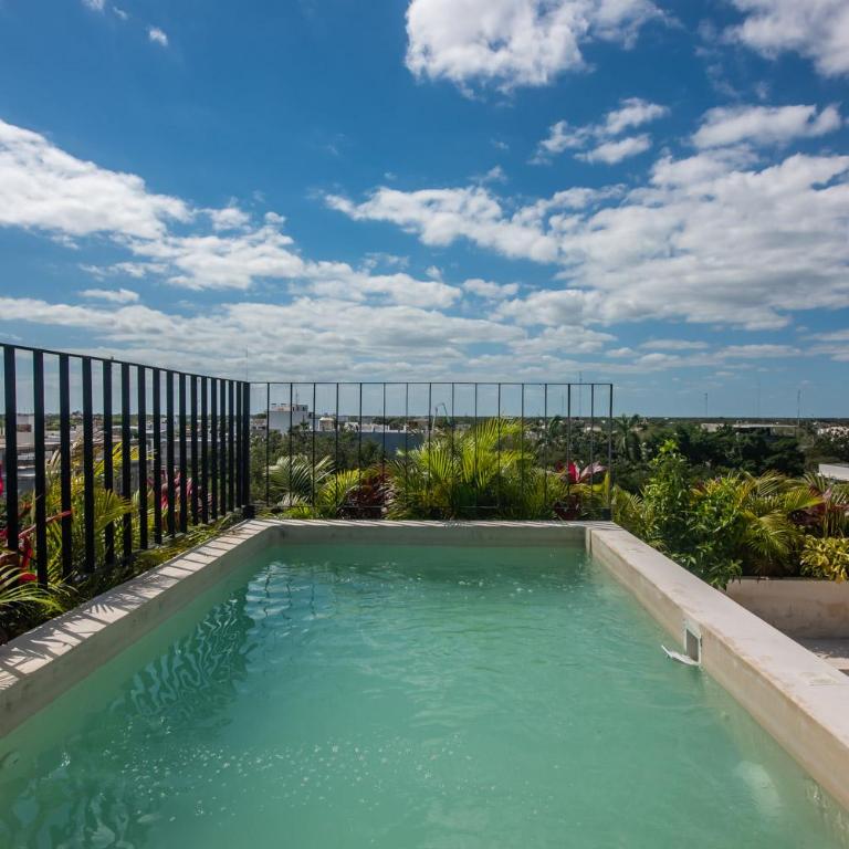 Bright 2BR Loft with Rooftop Pool in Best Tulum Downtown Location - Apartamento de 2 dormitorios - 3