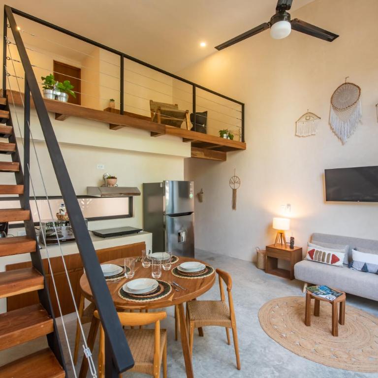 Bright 2BR Loft with Rooftop Pool in Best Tulum Downtown Location - Apartamento de 2 dormitorios - 14