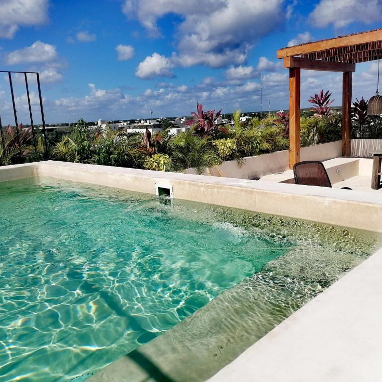 Bright 2BR Loft with Rooftop Pool in Best Tulum Downtown Location - Apartamento de 2 dormitorios - 30