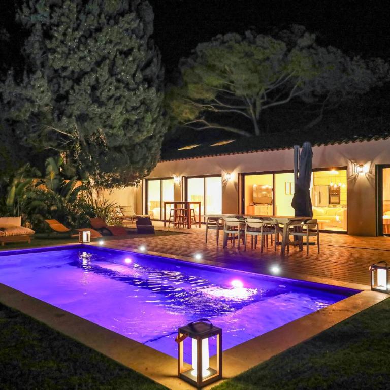 3min de la mer - 14P - Calme - Moderne - Jacuzzi - BBQ - Villa con piscina privada - 6
