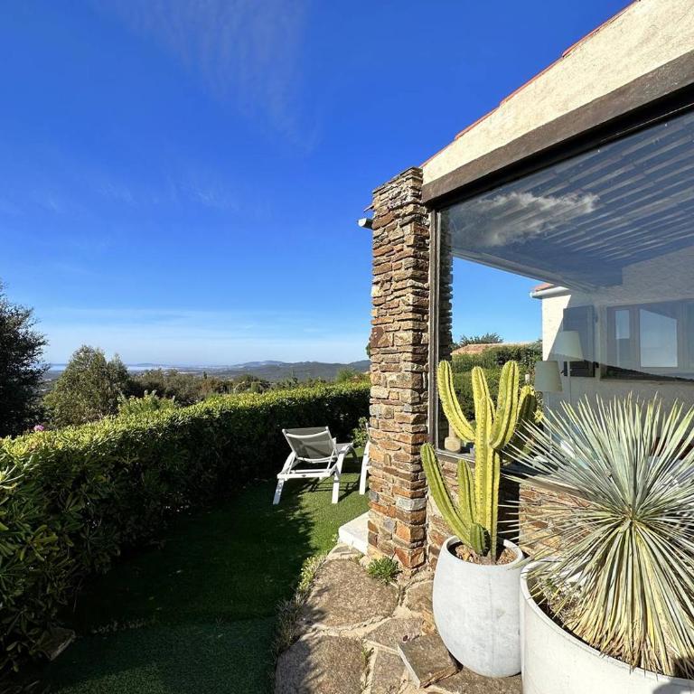 Villa Cosy pour 6 personnes avec piscine privée et vue panoramique sur les îles et les collines à La Londe les Maures - Three-Bedroom Vacation Home - 9