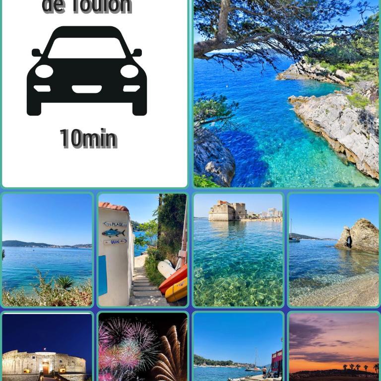Vue Mer Panoramique - Gare et Port à Pied - 60m2 - Two-Bedroom Apartment - 35