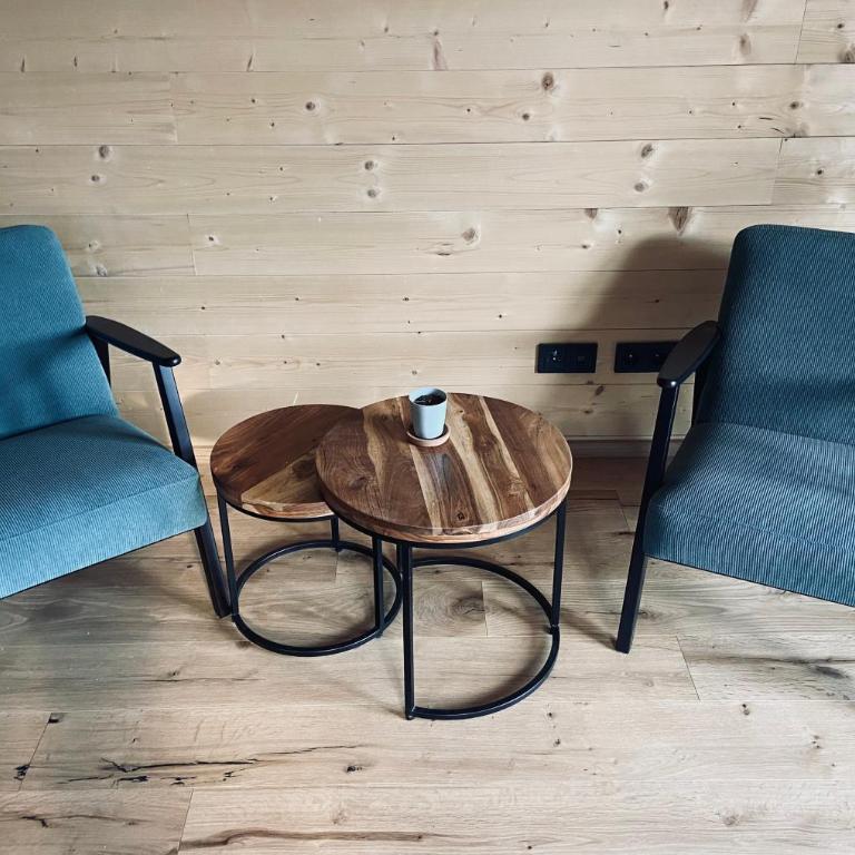 Entspannen im Holzchalet mit Panoramablick, Ruhe und Infrarotsauna - Apartment mit 2 Schlafzimmern - 4