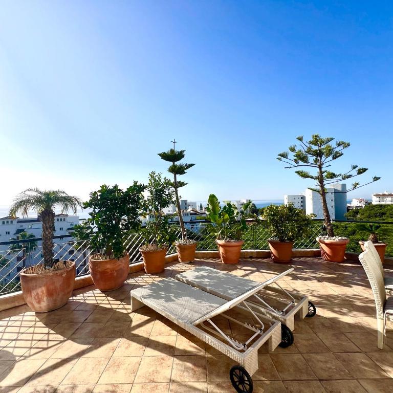 Mi Capricho beachfront penthouse with terrace and sea view - Apartamento de 3 dormitorios con vistas al mar - 11