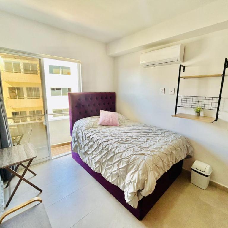 Lindo con gran alberca tipo playa by G P S rentas - Two-Bedroom Apartment - 10
